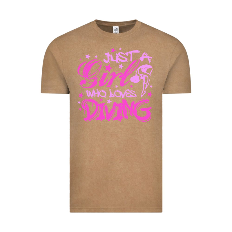 Funny Springboard Diving Quote Diver Gift For Love Girl Vintage Tee by lanVoArt | Teevron
