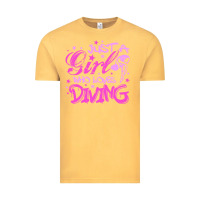 Vintage Mustard funny springboard diving quote diver gift for love girl Vintage Tee - lanVoArt