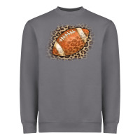 Storm American Football Leopard Heavyweight Sweatshirt - CowCowDesign