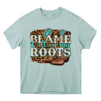 Arona blame it all on my roots Heavy Core Tee - NancyCooperArtShop