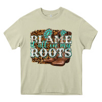 Mossy blame it all on my roots Heavy Core Tee - NancyCooperArtShop