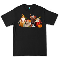 Black Fall Gnome Coffee Cups Premium Tee - MaliasSmallBusiness