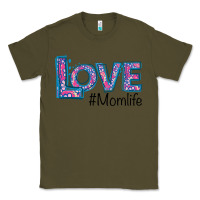 Army Green Love Mom Life Classic Tee - Bettercallsaul