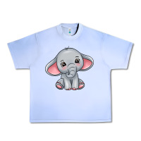 Grape Ice elephant Urban Heavy Tee - texasbilliewilder
