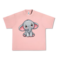 Salmon elephant Urban Heavy Tee - texasbilliewilder