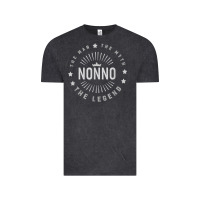 Vintage Black Graphic 365 Nonno The Legend Grandpa Men Funny Gift Vintage Tee - lanVoArt