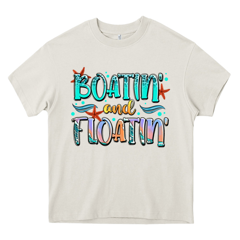Boatin' And Floatin' Heavy Core Tee by JahusDesignShop | Teevron