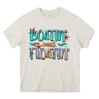 Cream boatin' and floatin' Heavy Core Tee - JahusDesignShop