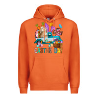 Carrot Easter Day With Truck Premium Hoodie - BundleAndBundleShop