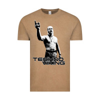 Vintage Coffee techno viking Vintage Tee - lanVoArt