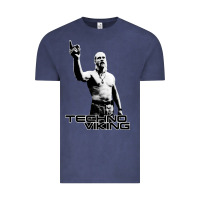 Vintage Denim techno viking Vintage Tee - lanVoArt