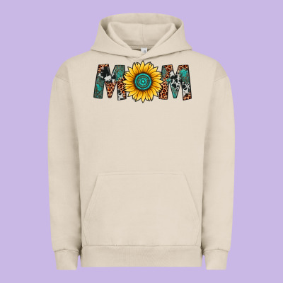 Sunflower Mom Urban Hoodie Designed By Artiststas