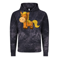 Cloud Black cute horse Vintage Hoodie - texasbilliewilder
