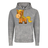 Cloud Rock cute horse Vintage Hoodie - texasbilliewilder