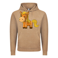 Vintage Coffee cute horse Vintage Hoodie - texasbilliewilder