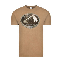 Vintage Coffee his master's voice Vintage Tee - lanVoArt