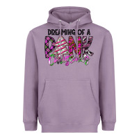 Lavender Dreaming Of A Pink Christmas Heavyweight Hoodie - CowhideDigitalArt