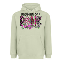 Matcha Dreaming Of A Pink Christmas Heavyweight Hoodie - CowhideDigitalArt