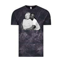 Cloud Black snoop and martha Vintage Tee - lanVoArt