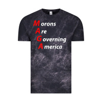 Cloud Black morons are governing america anti trump political t shirt Vintage Tee - lanVoArt