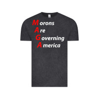 Vintage Black morons are governing america anti trump political t shirt Vintage Tee - lanVoArt