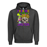 Charcoal Heather skull pour me something mister Zipper Hoodie - FaDigitalArtStudio
