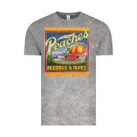 Cloud Rock peaches records and tapes Vintage Tee - lanVoArt