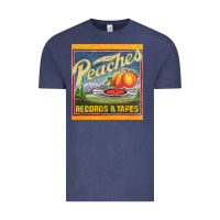 Vintage Denim peaches records and tapes Vintage Tee - lanVoArt