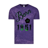 Cloud Purple Born In 1951 Vintage Tee - Bettercallsaul