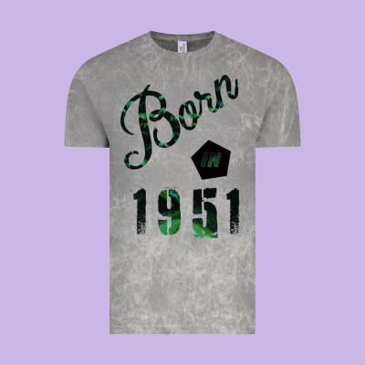 Born In 1951 Vintage Tee Designed By Bettercallsaul
