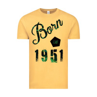 Vintage Mustard Born In 1951 Vintage Tee - Bettercallsaul