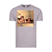 Vintage Zinc Hot Trend Angels Raphael Cupid Cherubs Art Valentine Angel Vintage Tee - lanVoArt