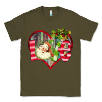 Army Green Love Christmas Santa Classic Tee - Bettercallsaul