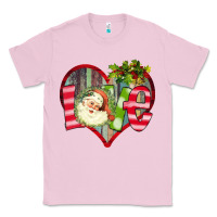 Bubblegum Pink Love Christmas Santa Classic Tee - Bettercallsaul