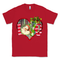 Red Love Christmas Santa Classic Tee - Bettercallsaul