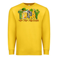 Lemon today we are all irish Premium Sweatshirt - CowhideDigitalArt
