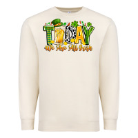 Sandshell today we are all irish Premium Sweatshirt - CowhideDigitalArt