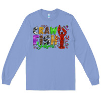 Colony Blue crawfish season mardi gras carnival Long Sleeve Tee - Jasminsmagicworld