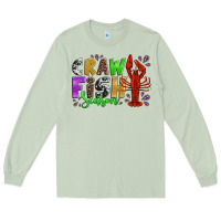 Matcha crawfish season mardi gras carnival Long Sleeve Tee - Jasminsmagicworld