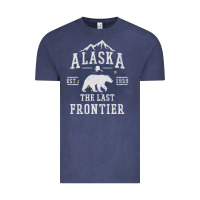 Vintage Denim Alaska The Last Frontier Vintage Tee - lanVoArt