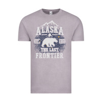 Vintage Zinc Alaska The Last Frontier Vintage Tee - lanVoArt