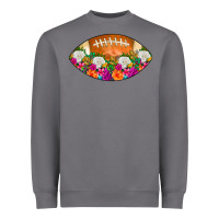 Storm American Football Floral Heavyweight Sweatshirt - CowCowDesign
