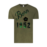 Vintage Olive Born In 1952 Vintage Tee - Bettercallsaul