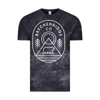 Cloud Black Breckenridge Colorado Bear Mountains Trees Hiking Vintage Tee - lanVoArt