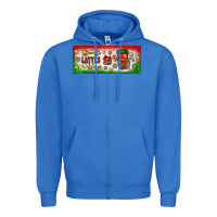 True Royal flannels lattes leggings Zipper Hoodie - BundleAndBundleShop