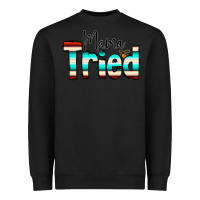 Black Mama Tried Heavyweight Sweatshirt - CowCowDesign