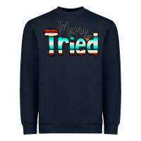 Navy Mama Tried Heavyweight Sweatshirt - CowCowDesign