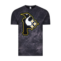 Cloud Black pittsburgh combined sports shirt and sticker Vintage Tee - lanVoArt
