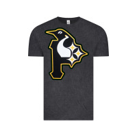 Vintage Black pittsburgh combined sports shirt and sticker Vintage Tee - lanVoArt