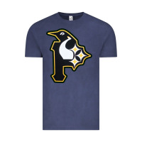 Vintage Denim pittsburgh combined sports shirt and sticker Vintage Tee - lanVoArt